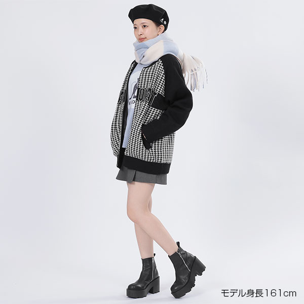 デイジーボタンスカート パンツ(グレー)