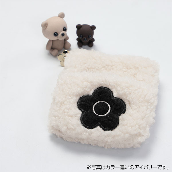 デイジーボア フラットポケットポーチミニ（ピンク）