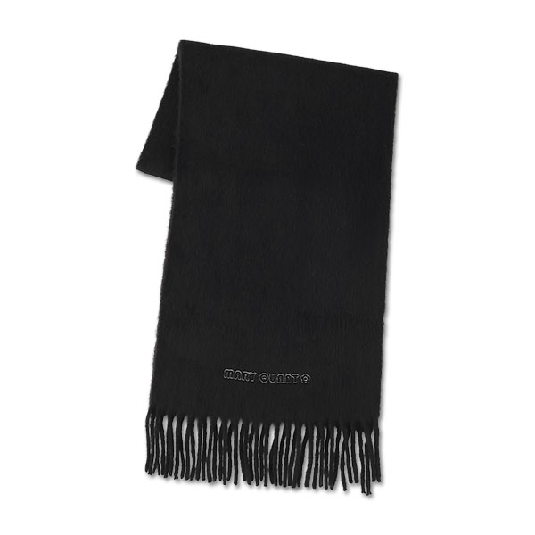 ソフトブークレー ストール（ブラック）