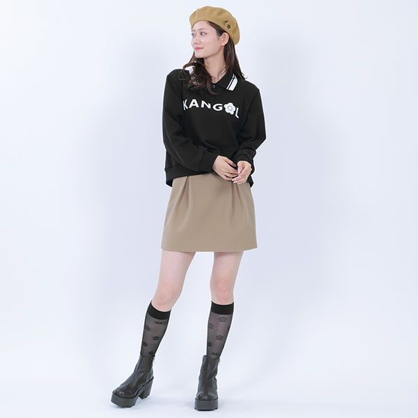 KANGOL×MQ ベレー帽（ベージュ）