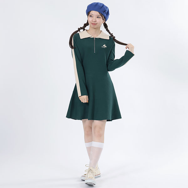 KANGOL×MQ ベレー帽（ブルー）