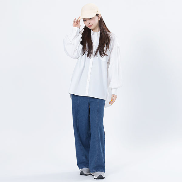 アンゴラライク キャップ(ホワイト)