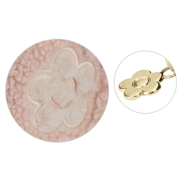 デイジーボア フラットポケットポーチミニ(ピンク)