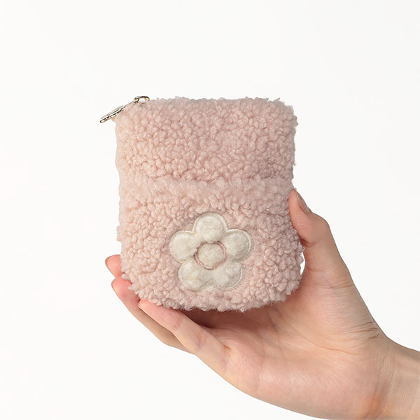 デイジーボア フラットポケットポーチミニ(ピンク)