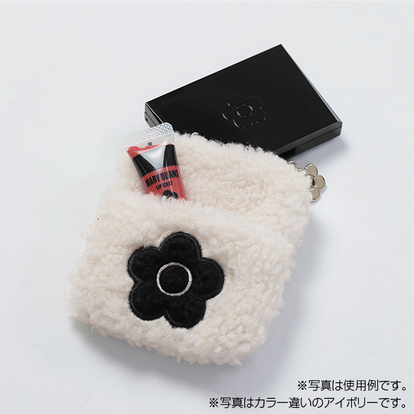 デイジーボア フラットポケットポーチミニ(ピンク)