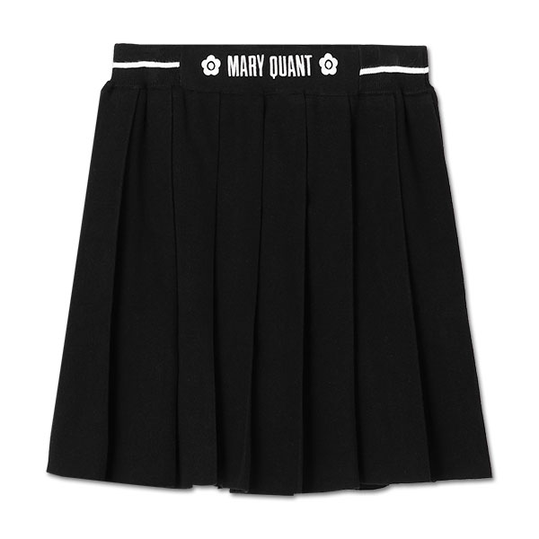 スムースニット スカート（ブラック）