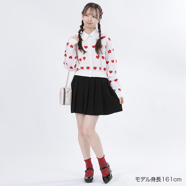 スムースニット スカート（ブラック）