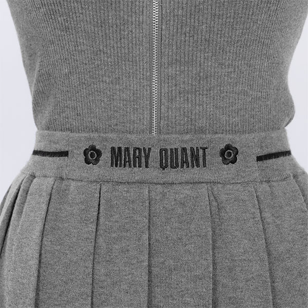 スムースニット スカート（グレー）