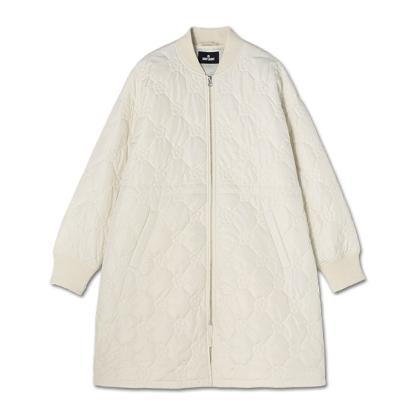 デイジーキルト中綿 ブルゾン（アイボリー）