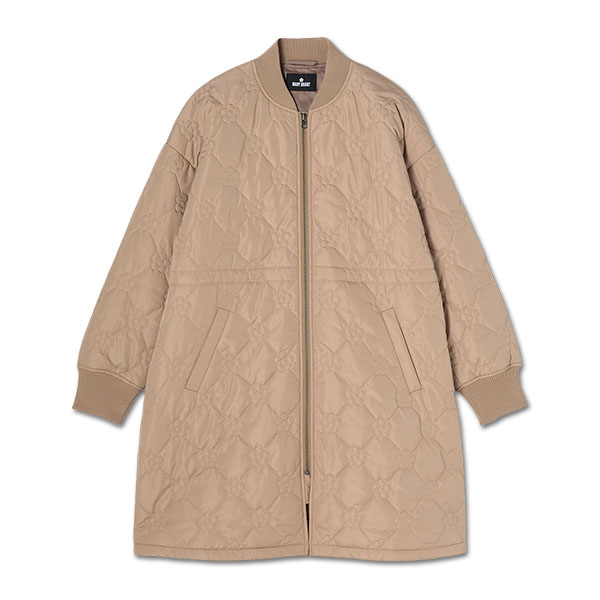 デイジーキルト中綿 ブルゾン（ベージュ）