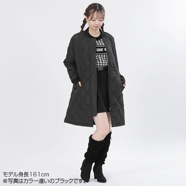 デイジーキルト中綿 ブルゾン（ベージュ）