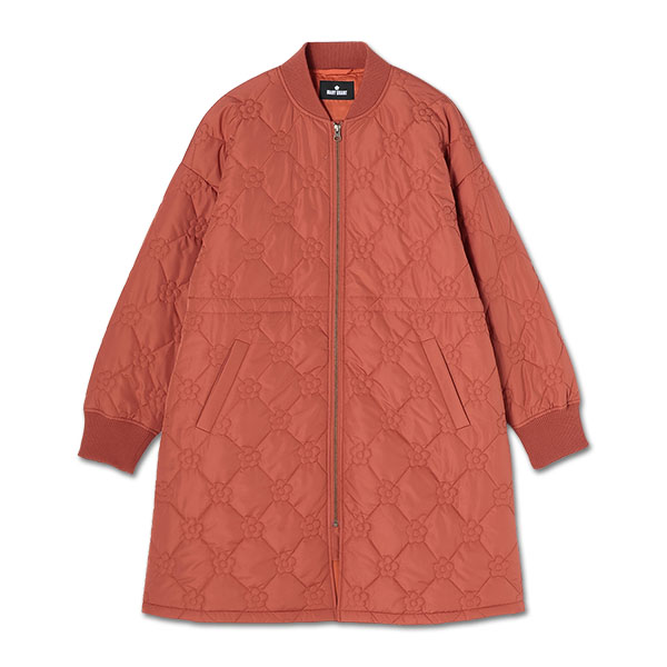 デイジーキルト中綿 ブルゾン（テラコッタ）