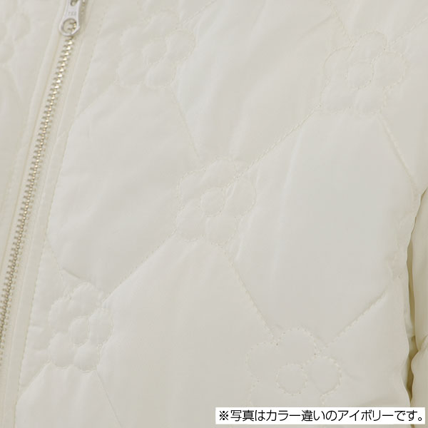 デイジーキルト中綿 ブルゾン（テラコッタ）