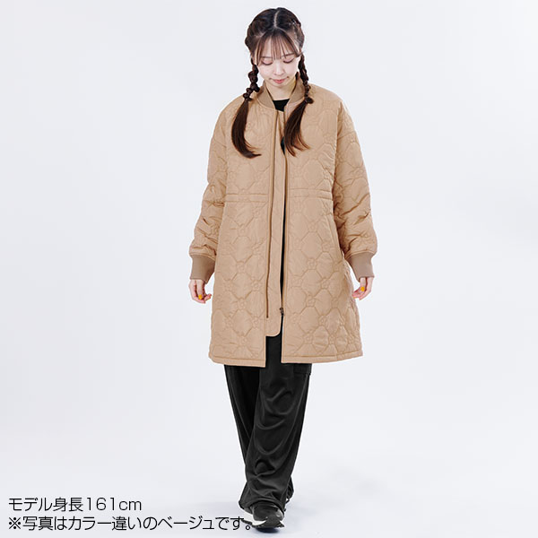 デイジーキルト中綿 ブルゾン（テラコッタ）