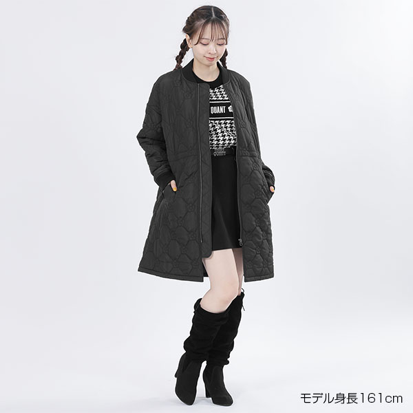 千鳥ロゴラインニット プルオーバー(ブラック)