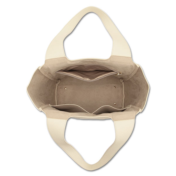 インナースエードデイジー トート（アイボリー）