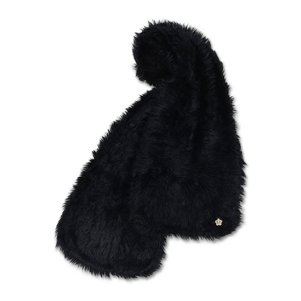 シャギー マフラー（ブラック）