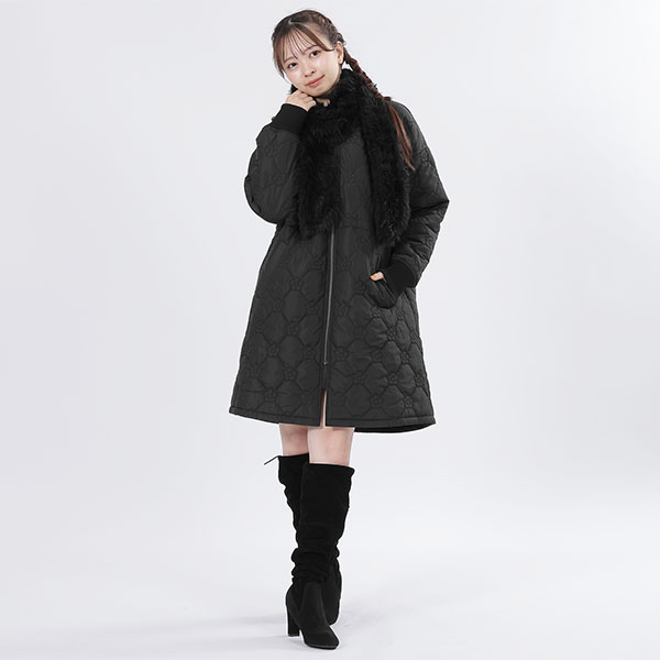 シャギー マフラー(ブラック)