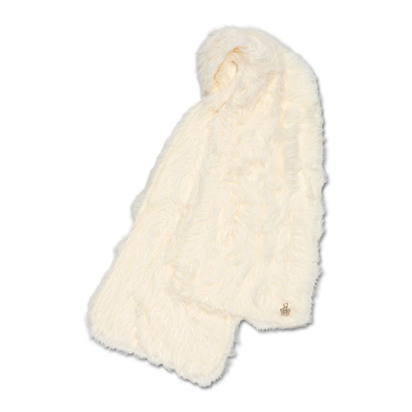 シャギー マフラー（ホワイト）