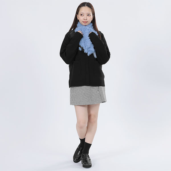 シャギー マフラー(ブルー)