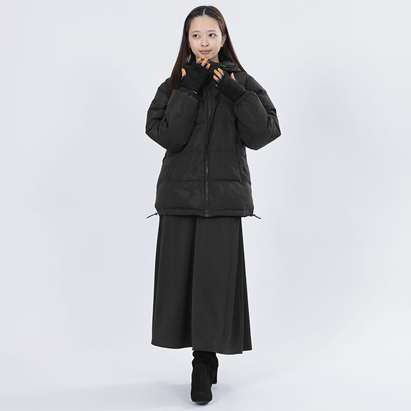 シャギー ハンドウォーマー(ブラック)