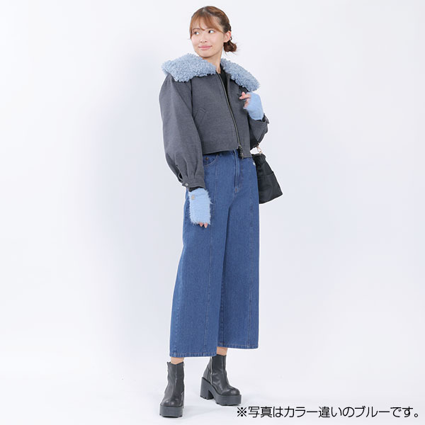 シャギー ハンドウォーマー(ホワイト)