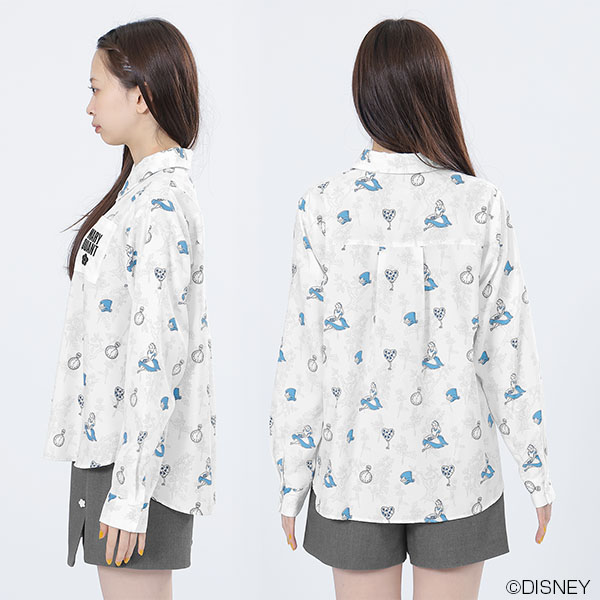 アリスインワンダーランド ブラウス（ホワイト）