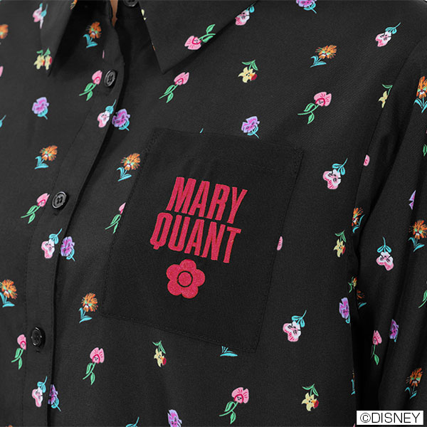 フラワーズオブワンダーランド ブラウス（ブラック）