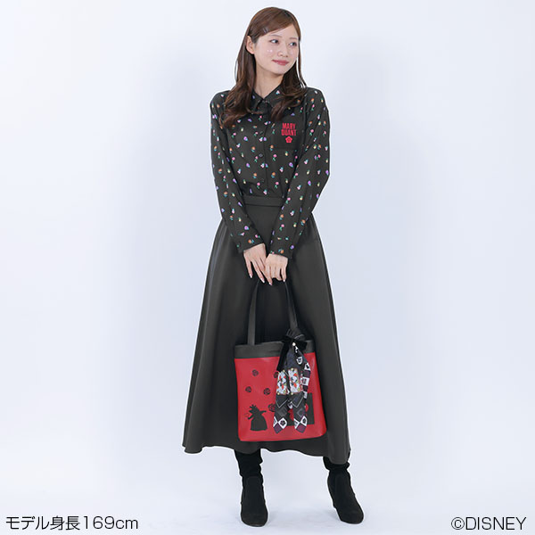 フラワーズオブワンダーランド ブラウス（ブラック）