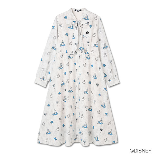 アリスインワンダーランド ワンピース（ホワイト）