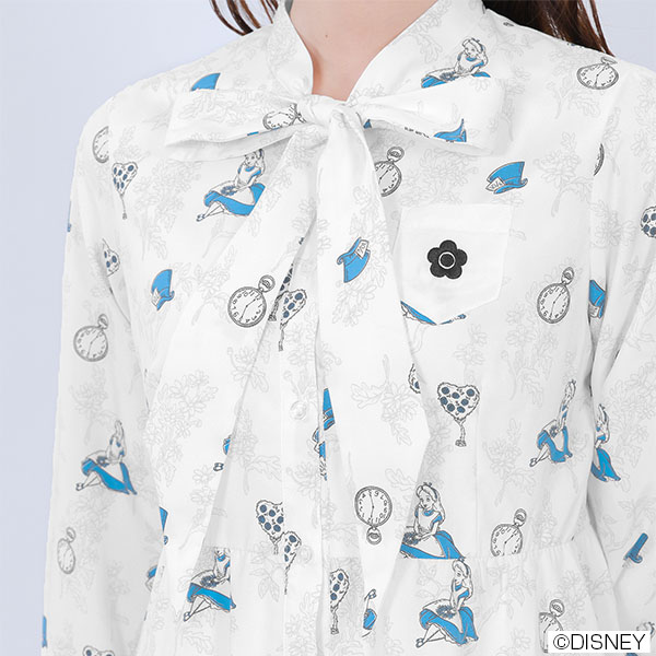 アリスインワンダーランド ワンピース(ホワイト)