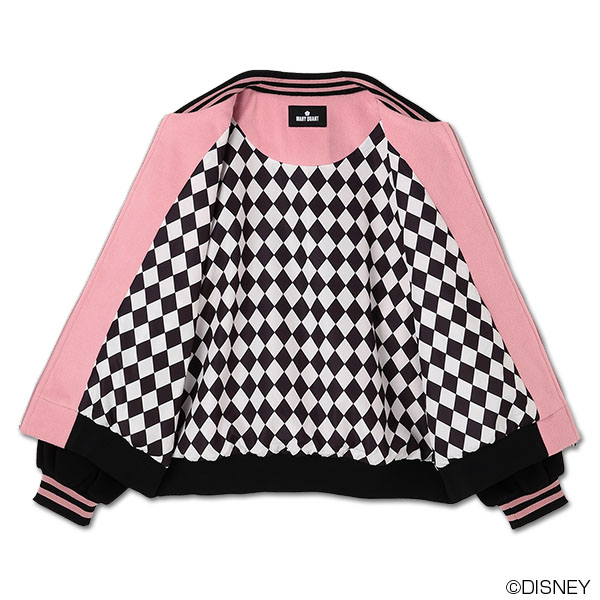 チェシャ猫デザイン ブルゾン(ピンク)