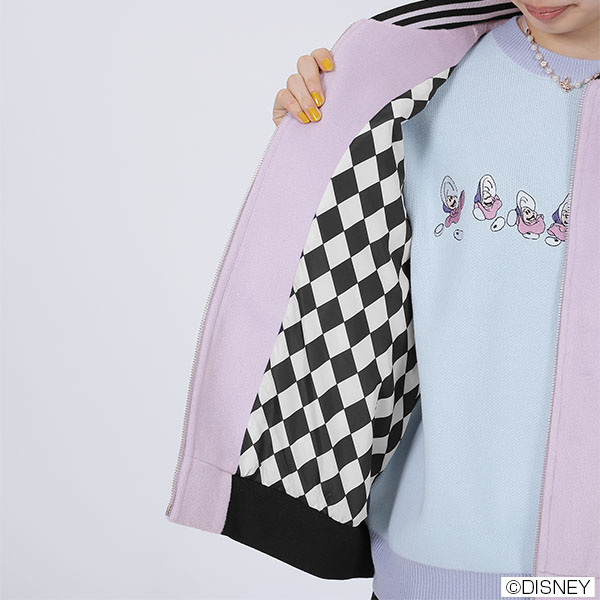 ヤングオイスターデザイン ブルゾン(パープル)