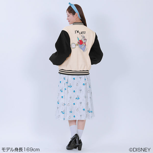 白うさぎデザイン ブルゾン(ホワイト)