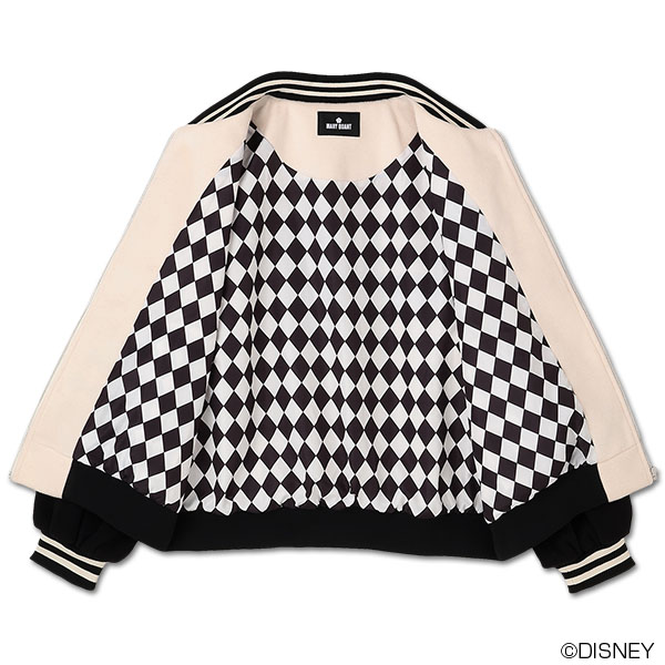 白うさぎデザイン ブルゾン(ホワイト)