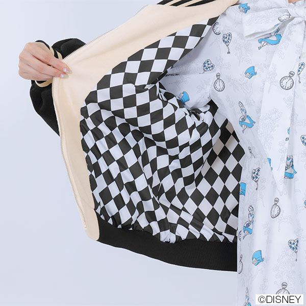 白うさぎデザイン ブルゾン(ホワイト)