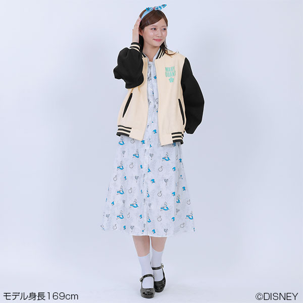 白うさぎデザイン ブルゾン(ホワイト)