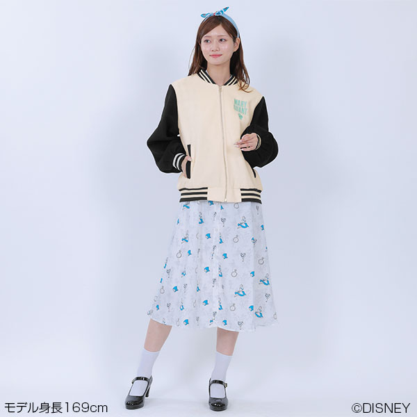 白うさぎデザイン ブルゾン(ホワイト)