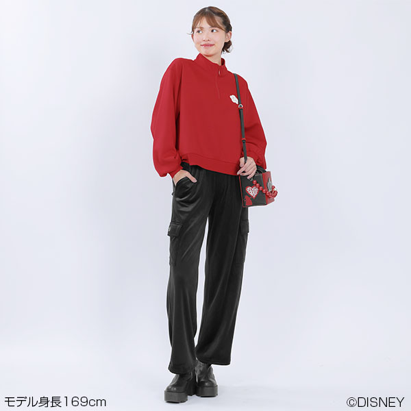 トランプ兵デザイン プルオーバー(レッド)