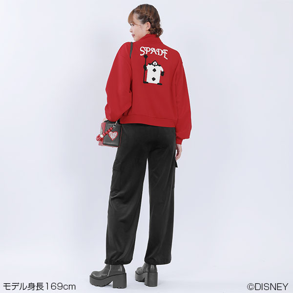 トランプ兵デザイン プルオーバー(レッド)