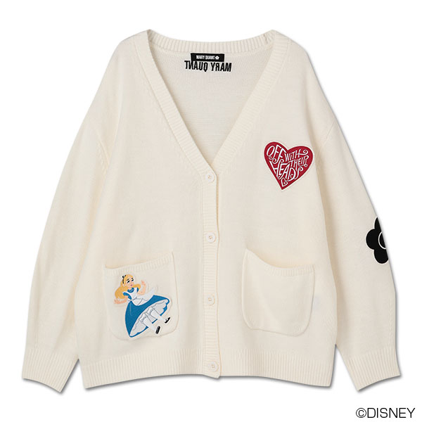 アリスデザイン カーディガン(アイボリー)