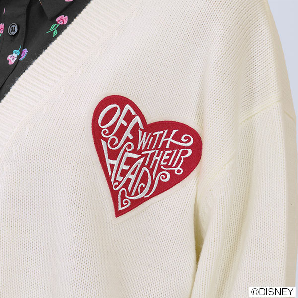 アリスデザイン カーディガン(アイボリー)