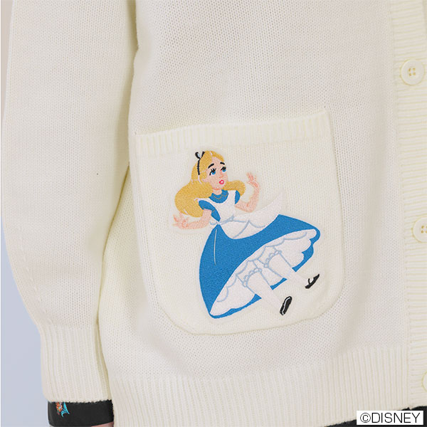 アリスデザイン カーディガン(アイボリー)