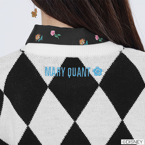 アリスデザインニット プルオーバー(ブラック×ホワイト)