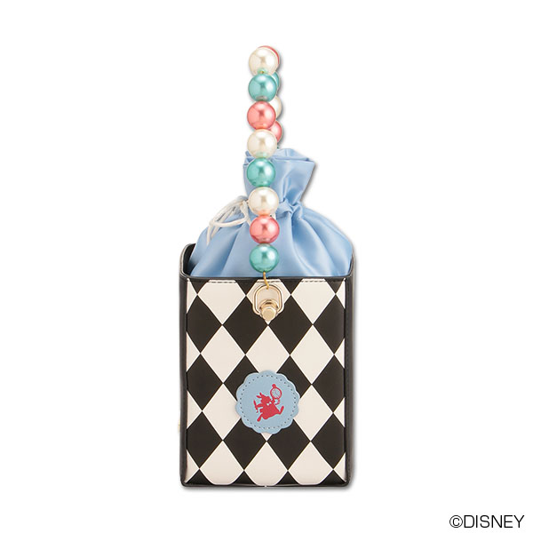 アリスインワンダーランドデザイン ショルダー(ブラック)