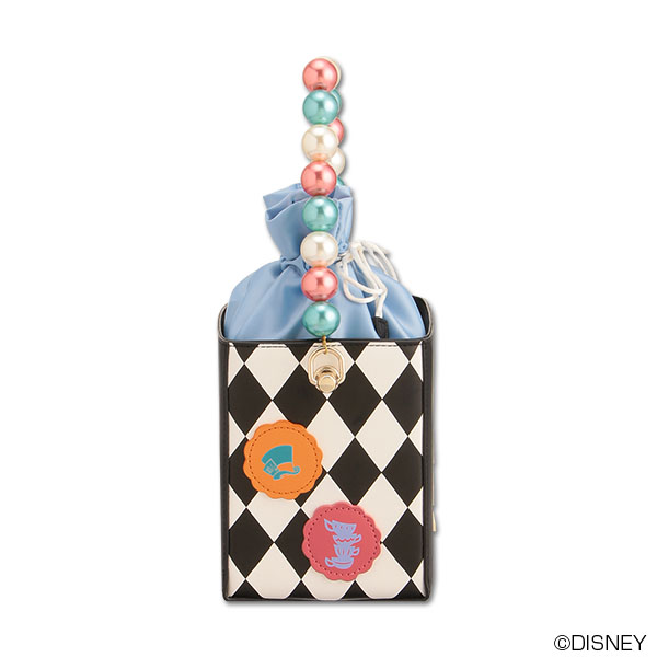 アリスインワンダーランドデザイン ショルダー(ブラック)