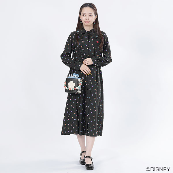 アリスインワンダーランドデザイン ショルダー(ブラック)