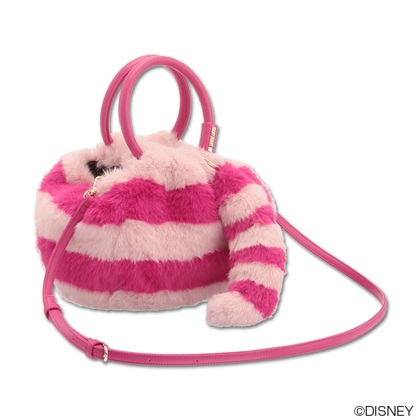 チェシャ猫ボディデザイン 2WAYトート(ピンク)