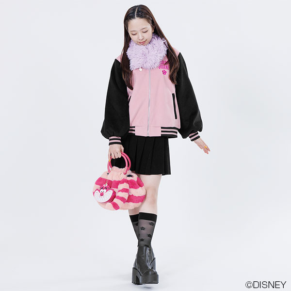 チェシャ猫ボディデザイン 2WAYトート(ピンク)