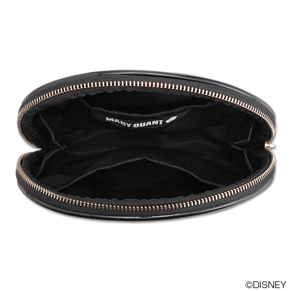 アリスデザイン ラウンドポーチ(ブラック)